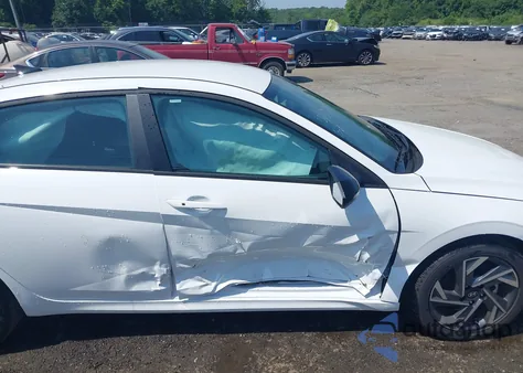 2025 Hyundai Elantra Sel Sport из США, поврежденный, VIN KMHLM4DG8SU933085